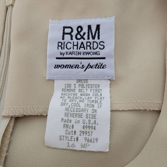 R&M Richards by Karen Kwong Sheath Dress (Size 16WP) - Picture 5 of 6